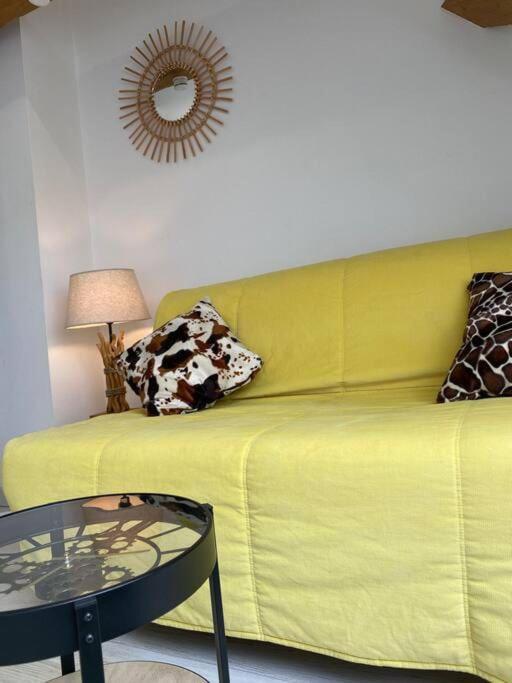 Esprit Jaune - Cosy Studio Salengro - Sauna & Sport Club Mulhouse Eksteriør bilde