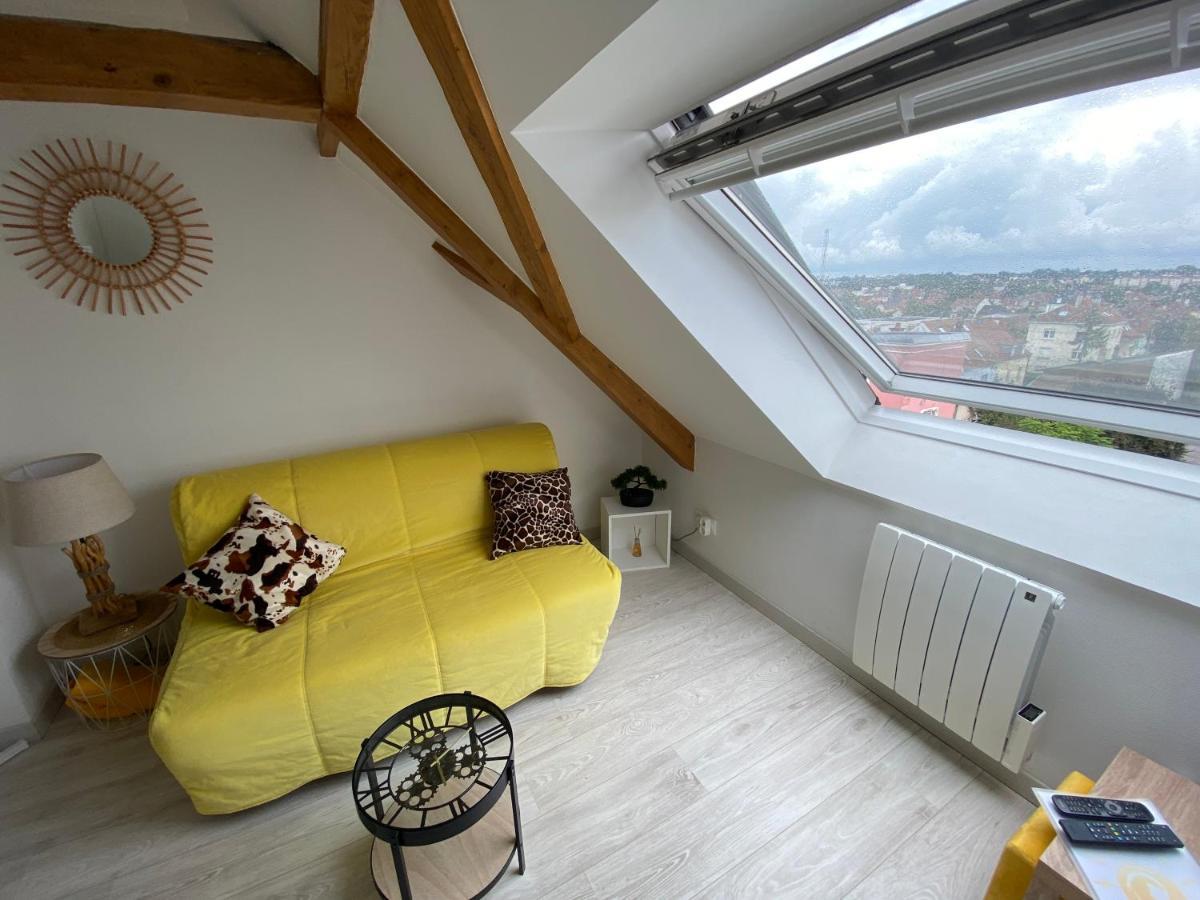Esprit Jaune - Cosy Studio Salengro - Sauna & Sport Club Mulhouse Eksteriør bilde