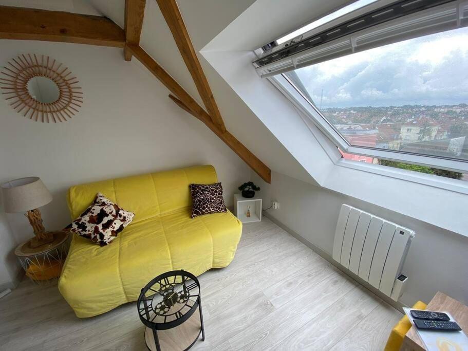 Esprit Jaune - Cosy Studio Salengro - Sauna & Sport Club Mulhouse Eksteriør bilde